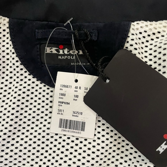 Kiton Soprabito Uomo Men's Wool Coat Sz 50 / 40 US - Picture 8 of 10